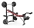 Powertrain Home Gym bench press multi gym with 100 lbs weights