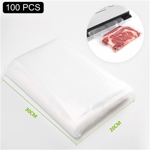 100 Vacuum Food Sealer Pre-Cut Bags - 20