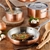 Lassani Tri-Ply Copper 14cm Saucepan Butter Warmer Pot Sauce Pan Cookware