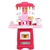 Keezi Kids Kitchen and Trolley Playset - Red