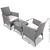 Gardeon Bistro Chair - Grey