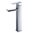 Square Chrome Counter Top/Above Basin Mixer Tap Tall Faucet