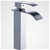 Square Waterfall Chrome Counter Top/Above Tall Basin Mixer Tap