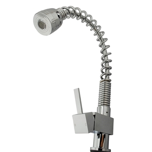 Chrome Pull Out Kitchen Mixer Tap Shower
