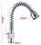 Chrome Pull Out Kitchen Mixer Tap Shower Spray Head Watermark and WELS