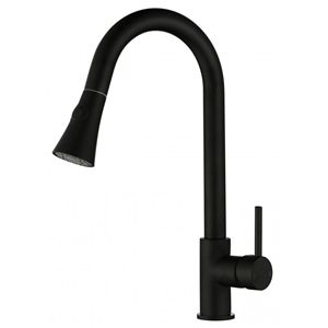 Black Pull Out Kitchen Mixer Tap Faucet 