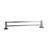 Square Chrome 304 Stainless Steel Double Towel Rail Rack 2 600mm