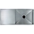 Stainless Steel Hand-made Single Kitchen Sink - 960x450x230 304