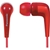 Panasonic RP-HJE140E In Ear Headphones (Red)