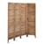 4 Panel Room Divider Screen Privacy Foldable Timber Wood Timber Stand
