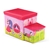 Kids Toy Box Foldable Stool Ottoman Chair Children Chest Organiser Pink