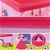 Kids Toy Box Foldable Stool Ottoman Chair Children Chest Organiser Pink