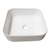 385 x 385 x 140mm Bathroom Square Above Counter White Ceramic Wash Basin