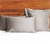 1200 TC Pillow Cases Taupe x 2