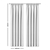 Artqueen 2x Pleated Blackout Blockout Curtains Darkening 240x230cm White