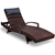 Gardeon Outdoor Sun Lounge Sofa Furniture Patio Brown