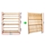 Artiss Bamboo Wooden Shelf Plant Folding Ladder Storage Indoor Outdoor