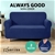 Artiss High Stretch Sofa Lounge Protector Slipcovers 2 Seater Navy