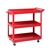 New Giantz Tool Cart 3-Tier Parts Steel Trolley Storage Organizer Red