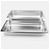 SOGA Gastronorm GN Pan Full Size 1/1 150mm Deep Stainless Steel Tray