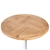 Gardeon Outdoor Bar Table Aluminium Adjustable Wooden Table Cafe Round