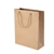 100pcs Kraft Paper Carry Bags Handbags with Handles Bulk Brown