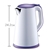 1.7 Litre 18/10 Food Grade Stainless Steel Electric Kettle Slim White