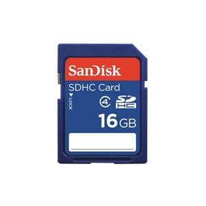 SanDisk 16GB SDHC (Class 4) Card