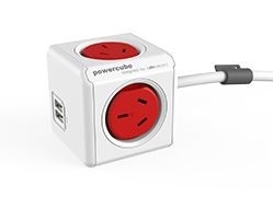 Allocacoc Extended PowerCube 5 Outlets w