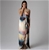 Howard Showers Northern Lights Wrap Gown