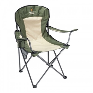 Oztrail Deluxe Jumbo Arm Chair - Green