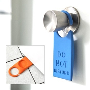 Do Not Disturb Door Stopper - Blue