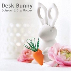 Desktop Bunny Scissors - White