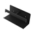 Black Double Toilet Paper Holder Stainless Steel Wall Mounted