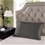 SILK PILLOW CASE TWIN PACK - SIZE: 51X76CM - CHARCOAL