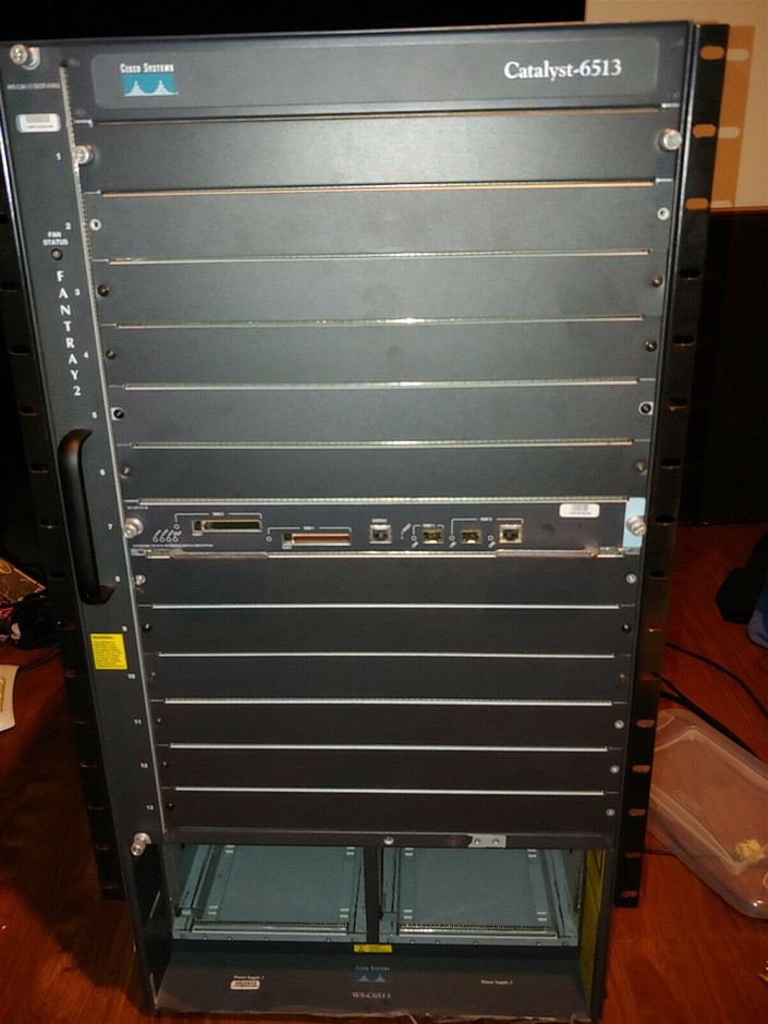Cisco Catalyst 6500 Series WS-C6513 Switch Chassis Auction (0002 
