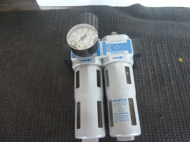 Picture shows 2 but auction is for 1 Festo Filter Regulator Unit Pictures 