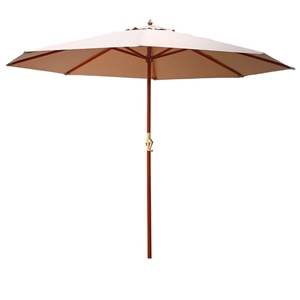 Instahut 3M Outdoor Pole Umbrella Cantil