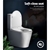 Cefito Bathroom Toilet Suite Ceramic Rimless Flush Back to wall P S Trap