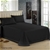 Giselle Bedding King Size 4 Piece Bedsheet Set - Black