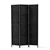 Artiss 3 Panel Room Divider Privacy Screen Rattan Frame Stand Woven Black
