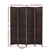 Artiss 4 Panel Room Divider Privacy Screen Rattan Frame Stand Woven Brown
