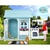 Keezi Kids Wooden Cubby House Outdoor Playhouse Pretend Play Set Toy