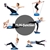 Everfit Balance Ball Trainer Yoga Gym Exercise Core Pilates Half Blue