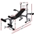 Everfit Multi-Station Weight Bench Press Weights Equipment Incline Black