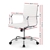 Artiss Eames Replica Premium PU Leather Office Chair Computer White