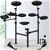 8 Piece Electric Electronic Drum Kit Drums Set Pad Tom Foldable