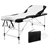 Zenses Massage Table 75CM Portable Aluminium 3 Fold Massage Beds Beauty