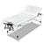 Zenses Massage Table 80CM Portable 3 Fold Aluminium Therapy Beauty Bed