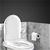 Non Electric Bidet Toilet Seat W/ Cover Bathroom Washlet Spray Water Wash